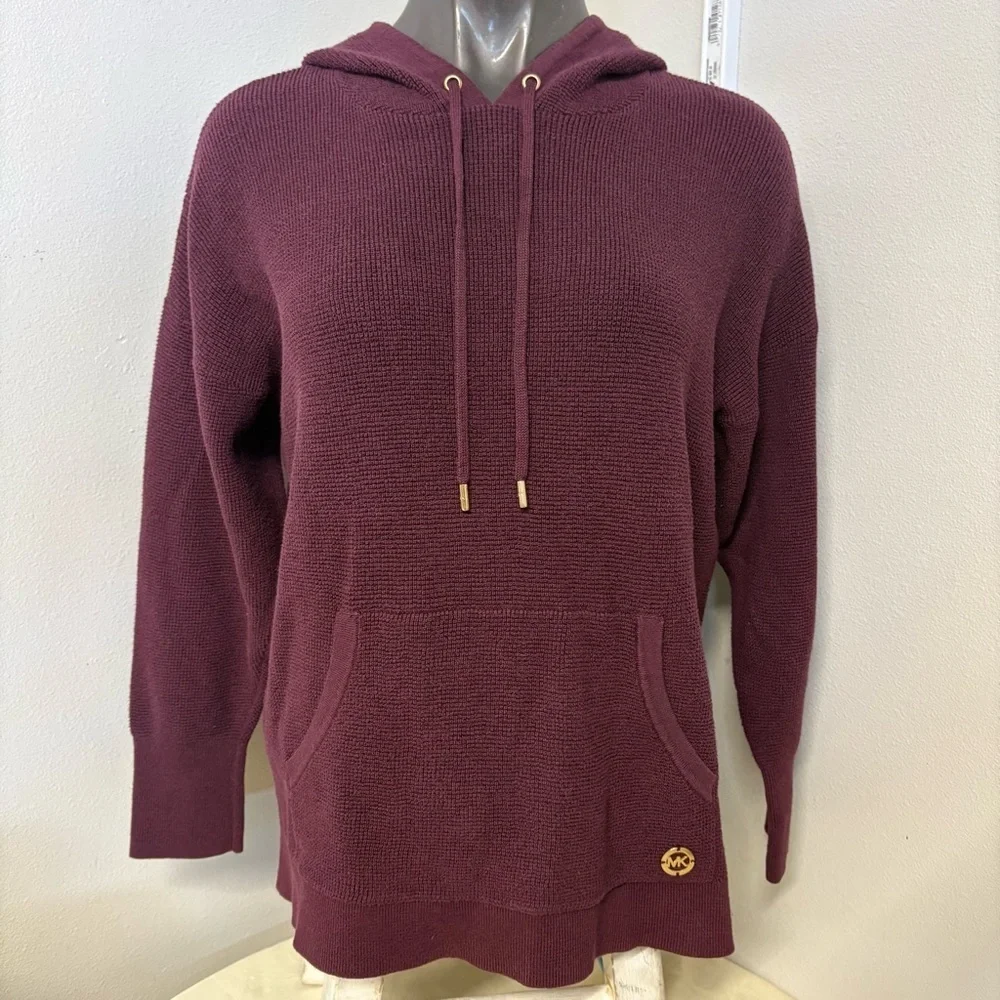 Michael Kors Hooded knit pullover Sweater